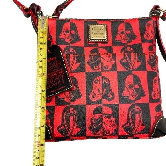 Dooney & bourke Disney "The Dark Side" Star Wars Half Marathon crossbody - Picture 6 of 11